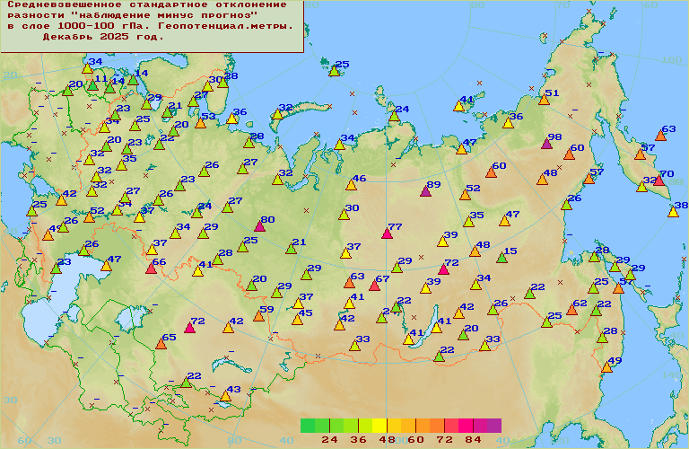 ���������� ������������������ �������� '����������-�������' ��� ������������� � ���� 1000-100 ���